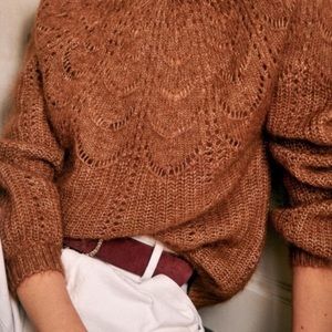 Sezane Paulin in camel